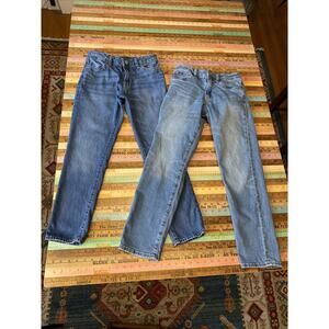 Ralph Lauren Polo Girls 14 The Astro Hampton Boyfriend Denim Jeans Lot Of 2